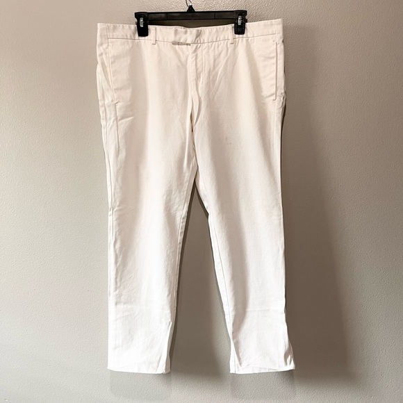 EMPORIO ARMANI- Men's Classic White Dress Pants Size 58 - Picture 1 of 5